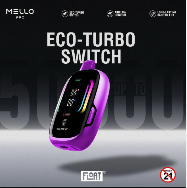 Flum Mello Pro Disposable Vape 50000 Puffs