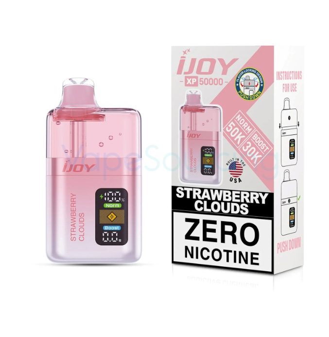 iJOY XP50000 Zero Nicotine Disposable Vape 0% (50000 Puffs)