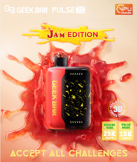 New Batch ! New restocked Geek Bar Pulse X Disposable 25000 Puffs .