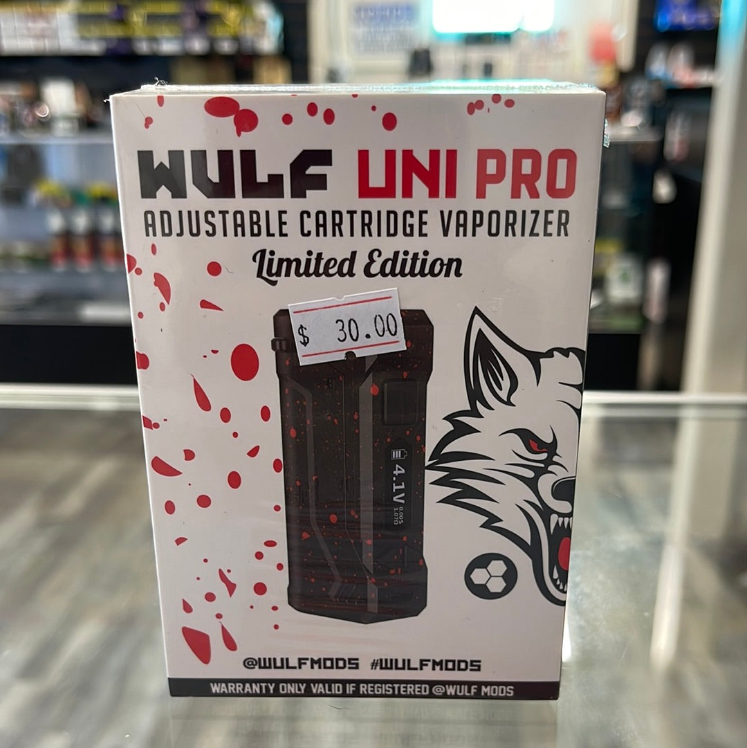 WULF UNI PRO CARTRIDGE VAPORIZER LIMITED EDITION