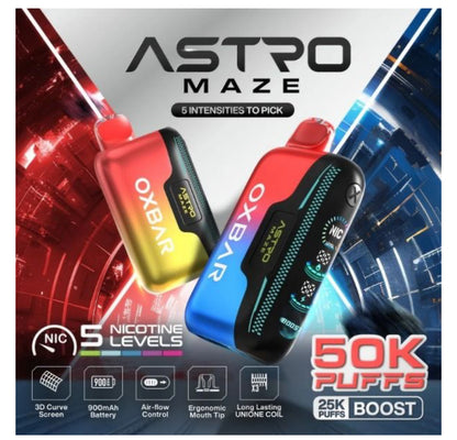 OXBAR Astro Maze 50,000 Puffs Disposable