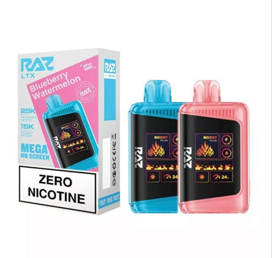 Raz zero Nicotine 25k