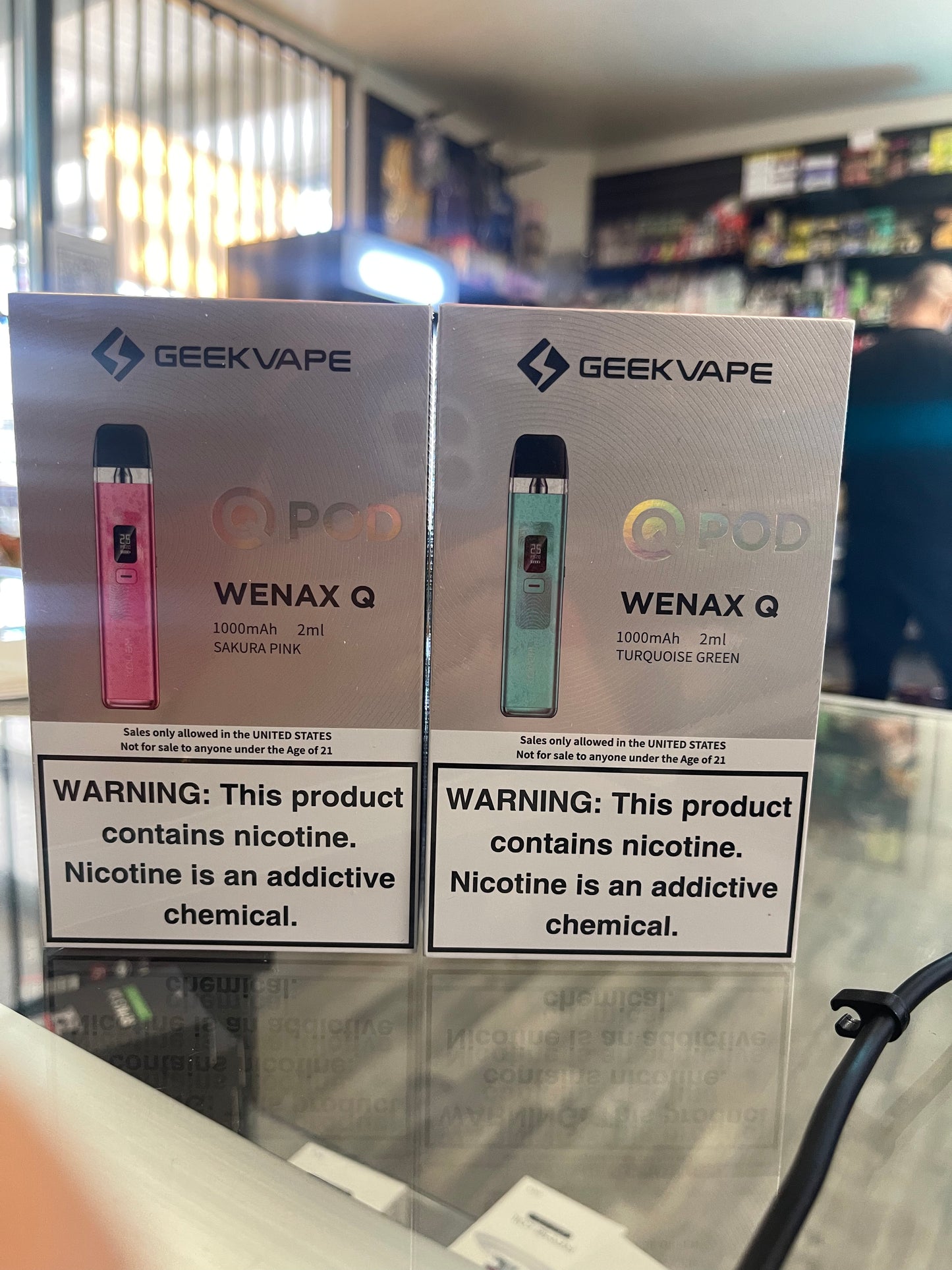 geek vape pod wenax Q