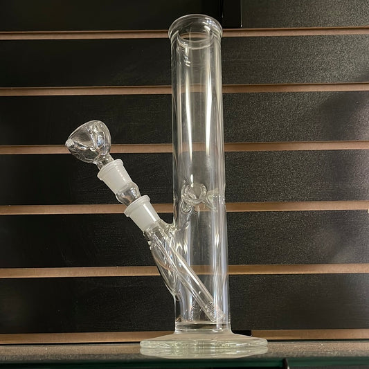 Beaker Style Glass Water Pipe, 14mm Bowl & Downstem